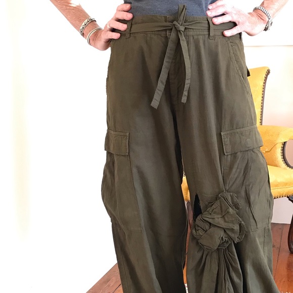cdg cargo pants